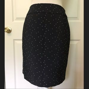 😍GORGEOUS Ann Taylor Navy Blue w/White Dot…